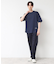 【洗える】ワッフルオーバーTシャツ