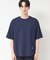 【洗える】ワッフルオーバーTシャツ