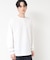 【洗える】ワッフルロングスリーブTシャツ