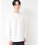 【洗える】ワッフルロングスリーブTシャツ