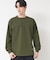【洗える】ワッフルロングスリーブTシャツ