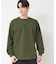 【洗える】ワッフルロングスリーブTシャツ