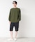 【洗える】ワッフルロングスリーブTシャツ