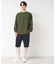 【洗える】ワッフルロングスリーブTシャツ
