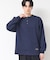 【洗える】ワッフルロングスリーブTシャツ