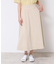 【洗える】Aラインストレッチスカート