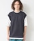 【洗える】レイヤードライクTシャツ