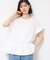 ◆【洗える】ラッフルドッキングカットソー