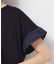◆【洗える】ラッフルドッキングカットソー