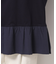 ◆【洗える】ラッフルドッキングカットソー