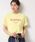 【洗える】オーガニックコットンロゴTシャツ