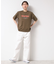 【洗える】オーガニックコットンロゴTシャツ
