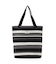 【マシンウォッシャブル・A4収納可】ランダムボーダーニットBAG