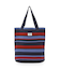 【マシンウォッシャブル・A4収納可】ランダムボーダーニットBAG