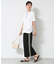 【洗える】シャツテール半袖Tシャツ