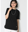 【洗える】シャツテール半袖Tシャツ