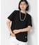 【洗える】シャツテール半袖Tシャツ
