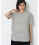 【洗える】シャツテール半袖Tシャツ
