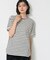 【洗える】シャツテール半袖Tシャツ