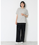 【洗える】シャツテール半袖Tシャツ