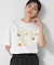 ロゴ刺繍Tシャツ
