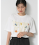 ロゴ刺繍Tシャツ