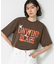 ロゴ刺繍Tシャツ