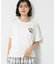 【接触冷感・洗える】チュール刺繍Tシャツ