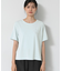 【接触冷感・洗える】チュール刺繍Tシャツ