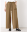 【ウエストゴム・洗える】ストレッチワイドパンツ