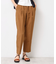【ウエストゴム・洗える】センターライン入りテーパードパンツ（XS～L）