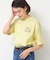 【ユニセックス・洗える】Deddy刺繍入り オーガニックコットンTシャツ