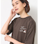【ユニセックス・洗える】Deddy刺繍入り オーガニックコットンTシャツ