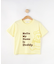 【洗える】Deddyロゴ入り オーガニックコットンTシャツ