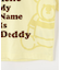 【洗える】Deddyロゴ入り オーガニックコットンTシャツ