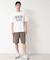 【洗える】オーガニックコットン ロゴプリントTシャツ