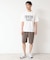 【洗える】オーガニックコットン ロゴプリントTシャツ