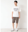【洗える】オーガニックコットン ロゴプリントTシャツ