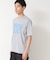【洗える】オーガニックコットン ロゴプリントTシャツ