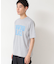 【洗える】オーガニックコットン ロゴプリントTシャツ