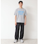 【洗える】オーガニックコットン ロゴプリントTシャツ