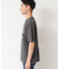 【洗える】オーガニックコットン ロゴプリントTシャツ