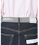 【洗える】デニムカーブパンツ