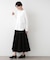 【選べる首元デザイン/洗える】クルーネックロングTシャツ