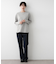 【選べる首元デザイン/洗える】クルーネックロングTシャツ