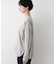 【選べる首元デザイン/洗える】クルーネックロングTシャツ