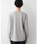 【選べる首元デザイン/洗える】クルーネックロングTシャツ