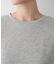 【選べる首元デザイン/洗える】クルーネックロングTシャツ