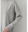 【選べる首元デザイン/洗える】クルーネックロングTシャツ
