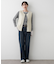【洗える】ファーヤーンジップジレ